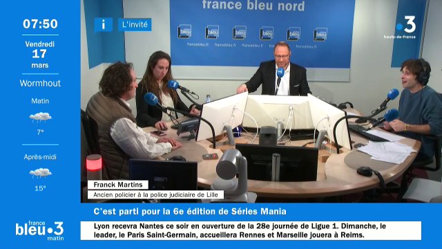 Séries Mania : de la PJ de Lille à HPI, Franck Martins raconte son parcours