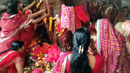 Video...महिलाओं ने दशामाता की पूजा कर मांगी समृद्धि