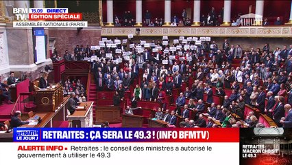 Elisabeth Borne huée à l'Assemblée nationale