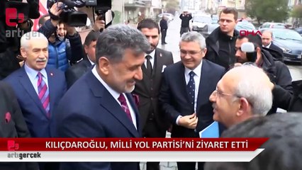 Kılıçdaroğlu Milli Yol Partisi'ni ziyaret etti