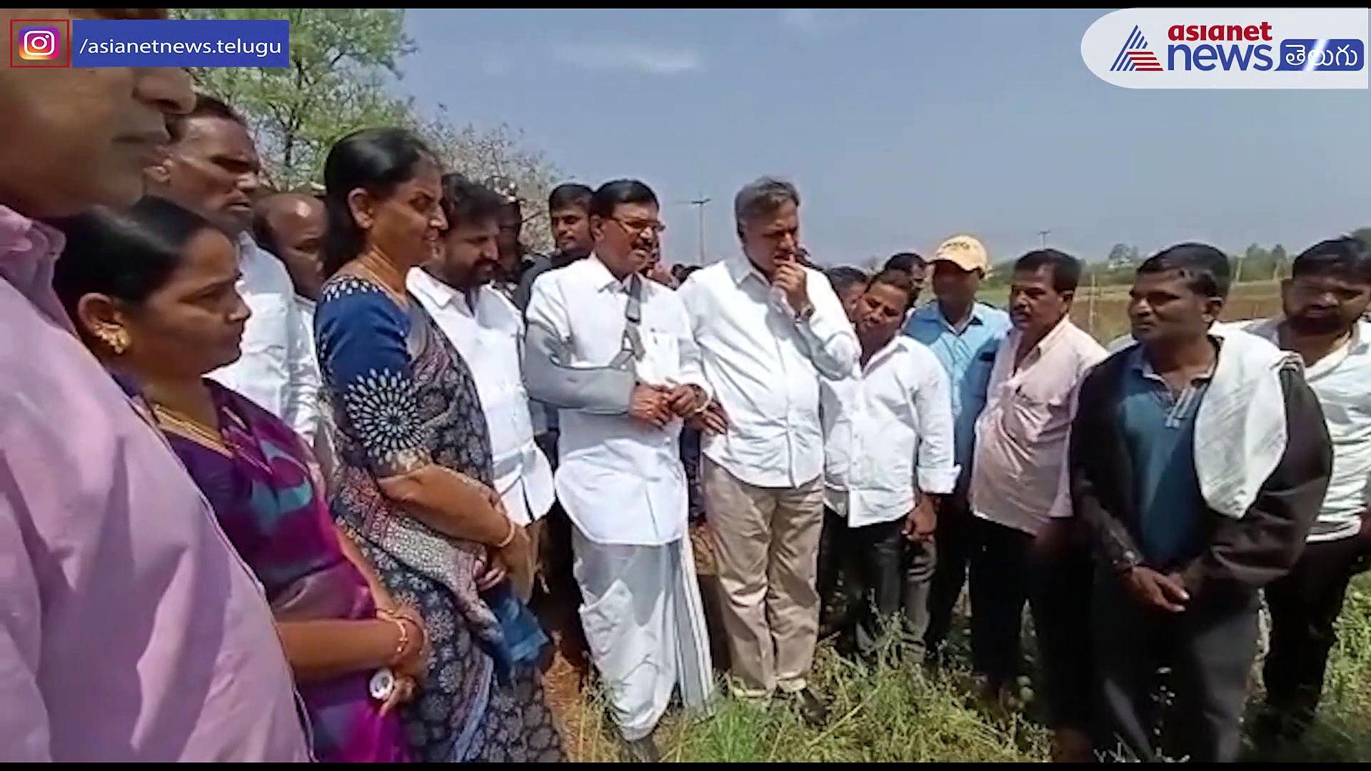 వడగళ్ళ వానతో దెబ్బతిన్న పంటలు...వికారాబాద్ అన్నదాతలకు మంత్రుల భరోసా