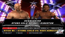WWE SmackDown vs. Raw 2011 Stone Cold vs Kofi Kingston
