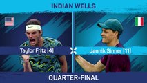 Sinner beats defending champion Fritz to reach Indian Wells semi-final