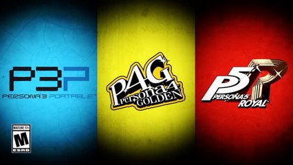 Persona 5 Royal, Persona 4 Golden, & Persona 3 Portable Accolades Trailer PS
