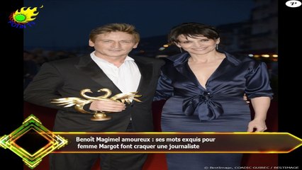 Benoît Magimel amoureux : ses mots exquis pour  femme Margot font craquer une journaliste
