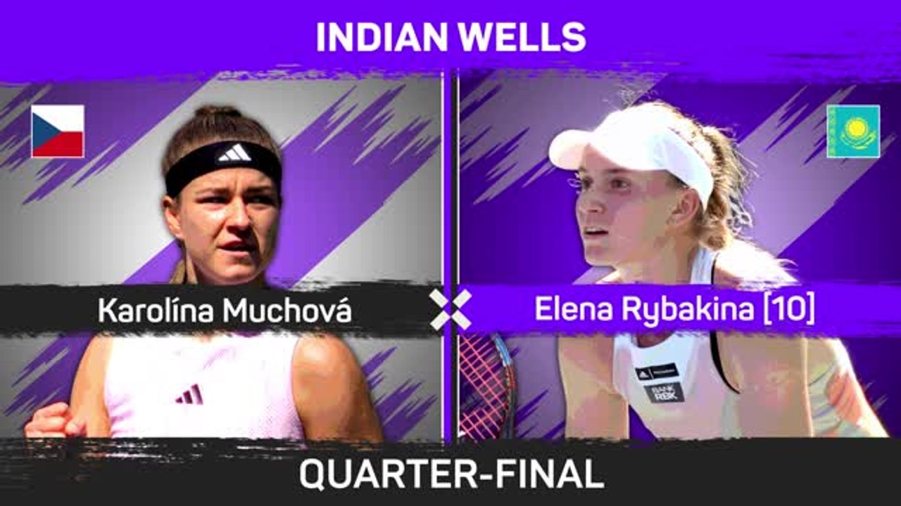 Rybakina sets up Swiatek showdown after win over Muchova
