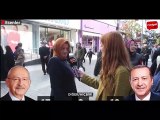 AKP'li vatandaştan sokak röportajında skandal sözler! Erdoğan'ı Allah'a benzetti