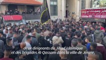 Foule immense aux funérailles de quatre Palestiniens tués à Jénine