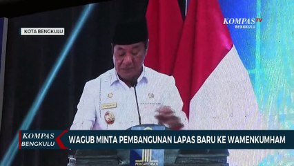 Wagub Minta Pembangunan Lapas Baru ke Wamenkumham