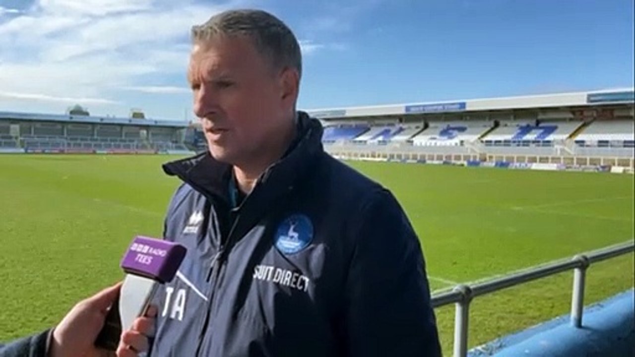 Hartlepool United manager John Askey speaking ahead of the trip to Bradford City