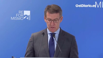 Feijóo promete sacar al PP de las "trincheras y capillas" en el relanzamiento de su fundación