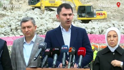 Bakan Kurum Malatya'da konuştu: 650 binden fazla binayı yapıp teslim edeceğiz