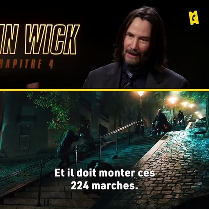 John Wick 4 avec Keanu Reeves : la folle cascade de Montmartre décryptée
