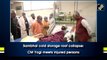 Sambhal cold storage roof collapse: CM Yogi meets injured persons