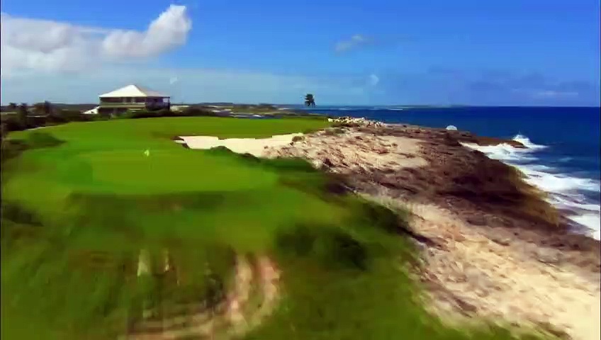 Multiple Panning shots of a Golf Course.mp4