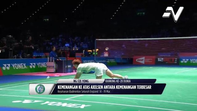 Ng Tze Yong cipta sensasi benam cabaran pemain nombor satu dunia