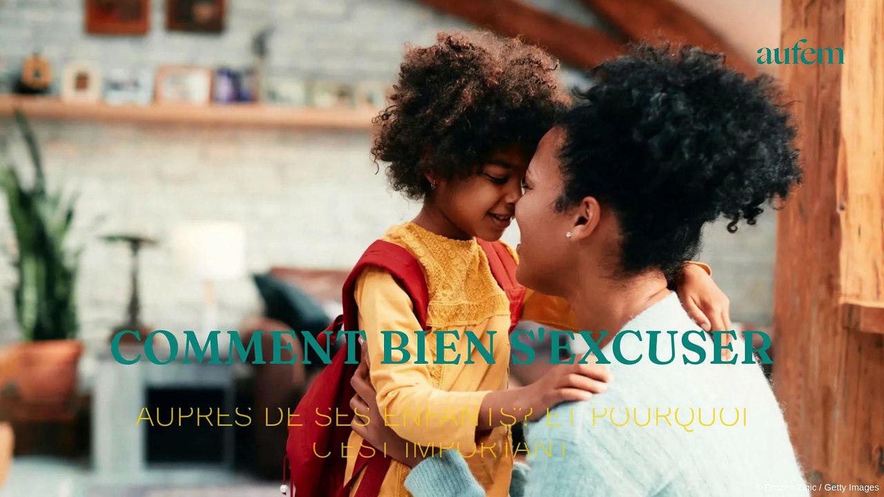 Comment bien s'excuser auprès de ses enfants ? (et pourquoi c'est important)