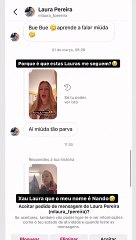 Bárbara Parada mostra mensagens de ódio que tem recebido