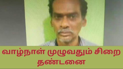 திருப்பூர்: 3 சிறுமிகளிடம் பாலியல் அத்துமீறல்-முதியவருக்கு ஆயுள் தண்டனை