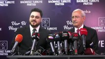 Cumhurbaşkanı adayı Kılıçdaroğlu, BTP lideri Hüseyin Baş ile görüştü: Pek çok konu hakkında karşılıklı düşüncelerimizi ifade ettik