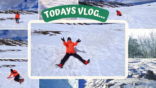 It's Time to Play Snow in the Mountain of the Pyrenees