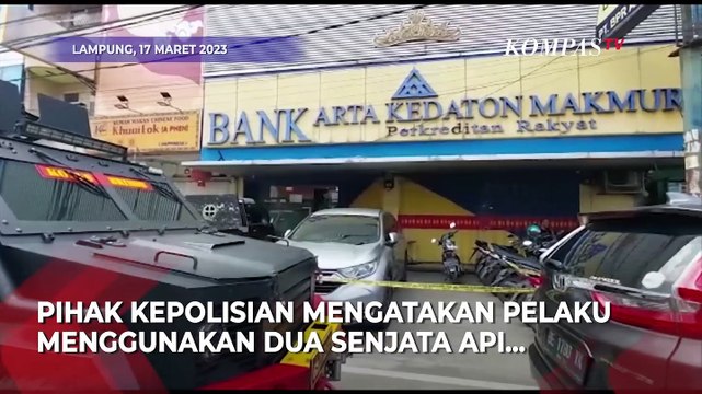 Aksi Heroik Karyawan Bank Lawan Perampok Bersenjata