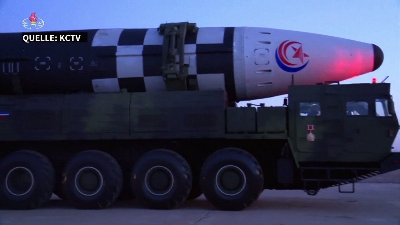 Pjöngjang: Getestete Rakete war 'Monsterrakete' Hwasong-17