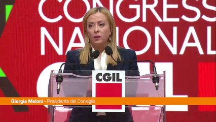 Meloni "La ricchezza la creano aziende e lavoratori, non lo Stato"