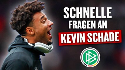 "Für einen Tag Mbappé": DFB-Debütant Schade in der kicker-Schnellfragerunde