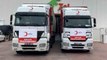 Türk Kızılay İzmir'den deprem bölgesine 16 tır konserve gıda gönderdi