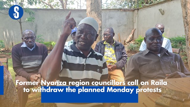 Former Nyanza region councillors call on Raila to withdraw the planned Monday protests