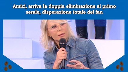 Amici, arriva la doppia eliminazione al primo serale, disperazione totale dei fan