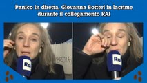 Panico in diretta, Giovanna Botteri in lacrime durante il collegamento RAI