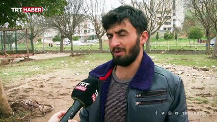 Sele kapılan baba kızın hayatını böyle kurtardılar