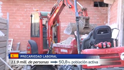 La precariedad laboral multiplica por dos el riesgo de enfermedad mental