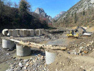Kastamonu'da vatandaşların mahsur kaldığı köyde çalışma başlatıldı