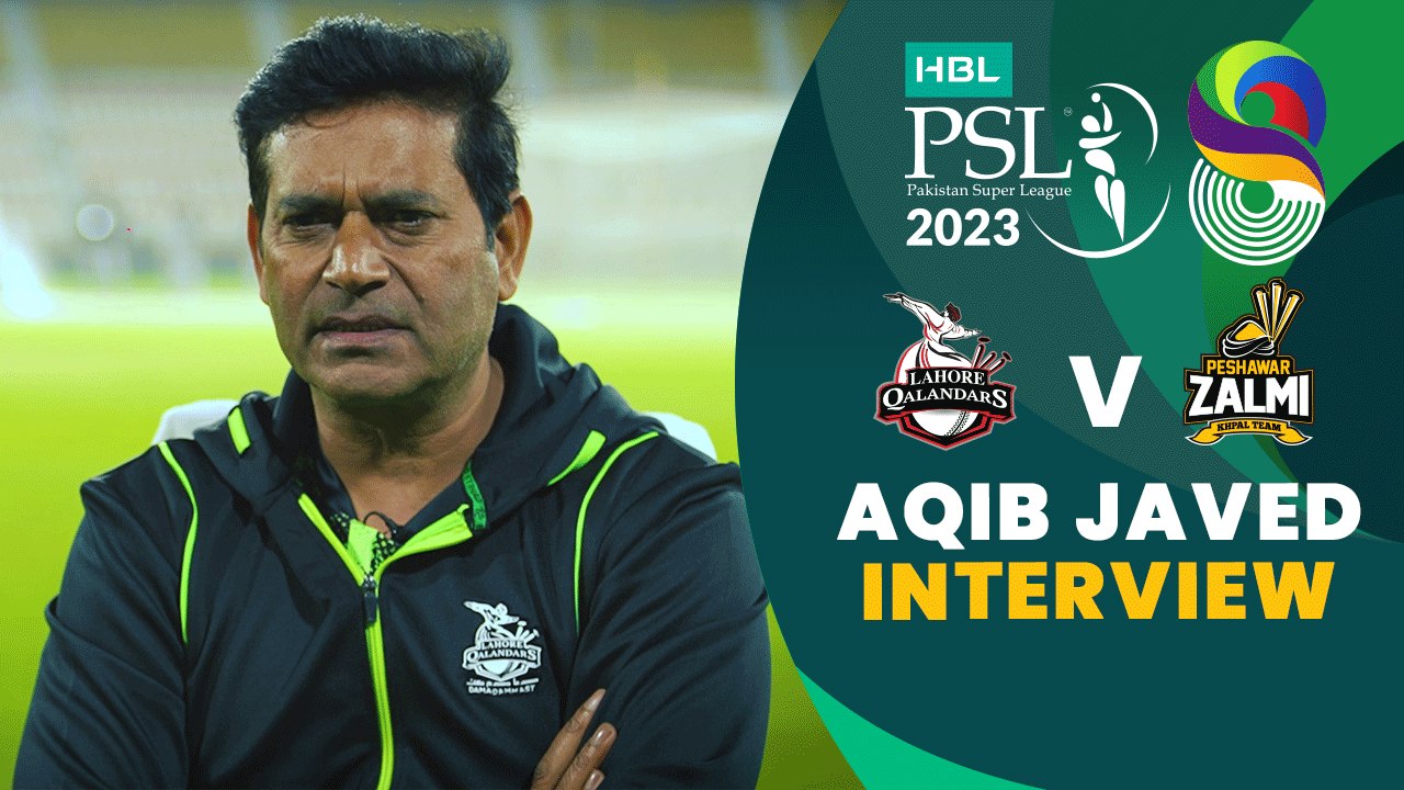 "You cannot bat or bowl. You have to hold your emotions and appreciate the players" | Aqib Javed