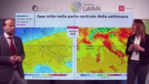 Meteo Toscana, le previsioni del Lamma