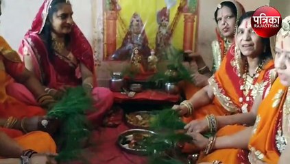 सोलह दिवसीय गणगौर के गूंज रहे गीत