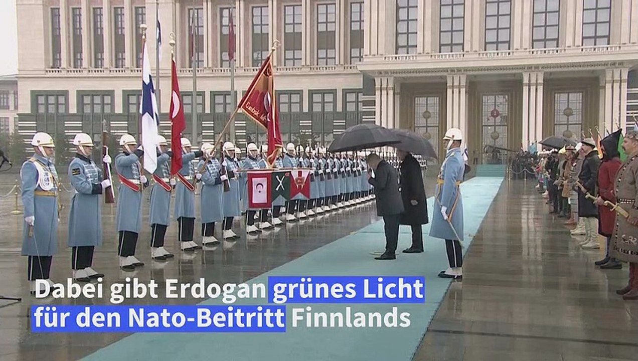 Türkischer Präsident gibt grünes Licht für Nato-Beitritt Finnlands
