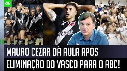 "Foi UM FIASCO e UM PAPELÃO do Vasco contra o ABC! E EVIDENCIA que..." Mauro Cezar DÁ AULA!