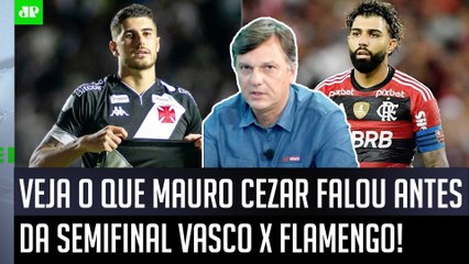 "Se o Flamengo ELIMINAR o Vasco, vai ser..." Mauro Cezar FALA A REAL antes de JOGO DECISIVO!
