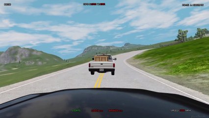 BeamNG Drive Police Chase: Loose Load