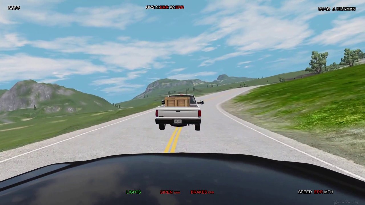 BeamNG Drive Police Chase: Loose Load