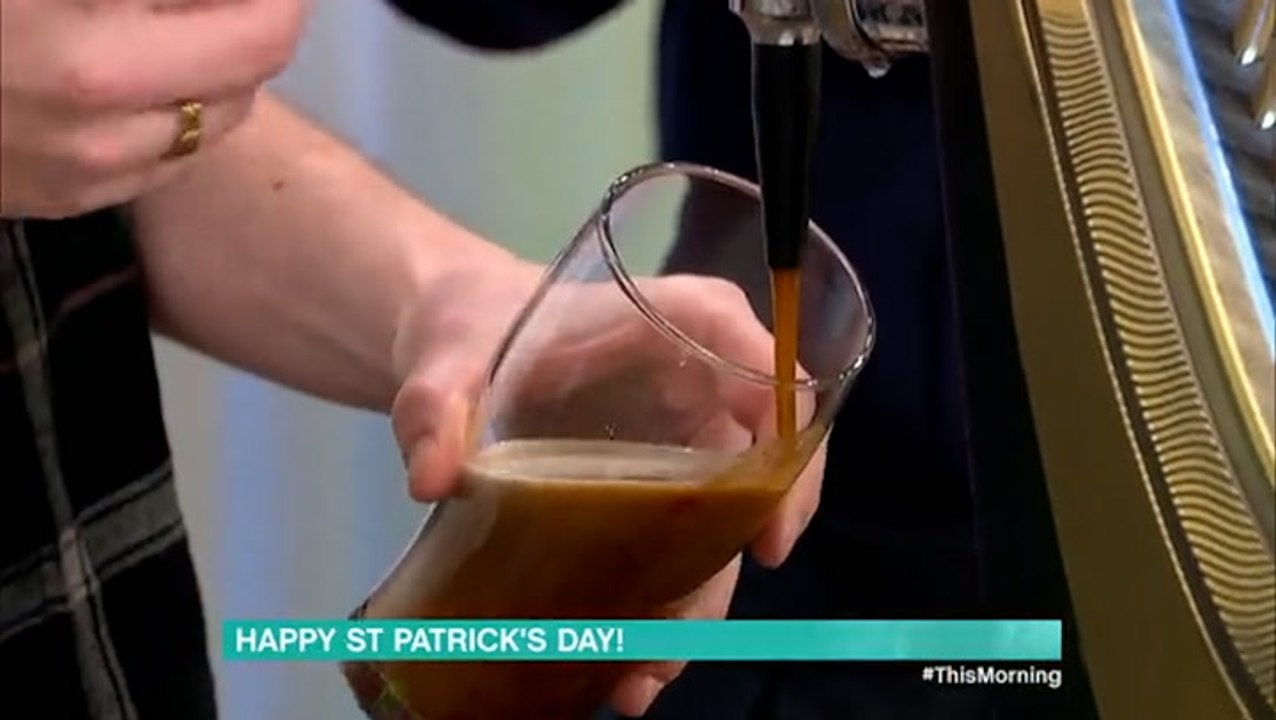 St Patrick’s Day: Blogger who rates bad Guinness ironically pours terrible pint on live TV