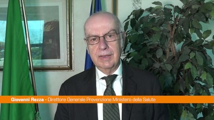 Covid, Rezza "Incidenza in calo"