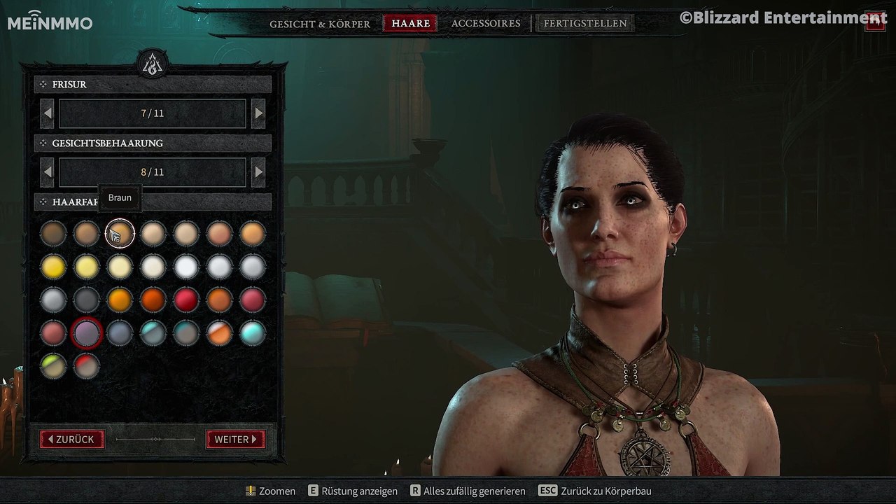 Diablo 4: So sieht die Charaktererstellung aus