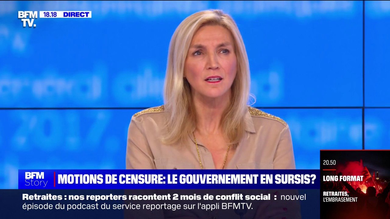 Pour Agnès Evren (LR), exclure les députés LR qui voteront la motion de censure ne serait pas "une bonne idée"