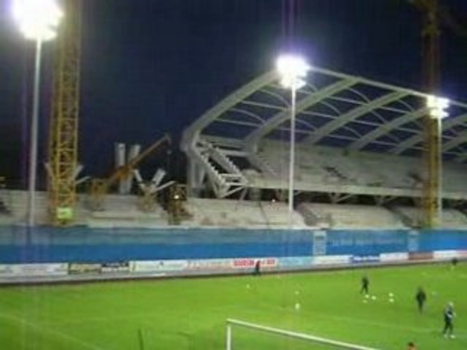 Travaux Stade Auguste Delaune Reims - Angers