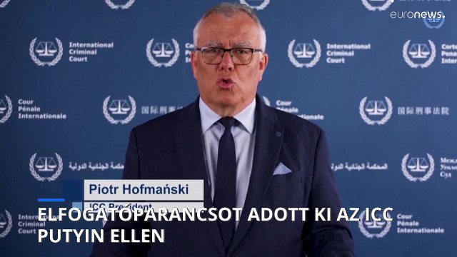 Elfogatóparancsot adott ki a Nemzetközi Büntetőbíróság Vlagyimir Putyin ellen